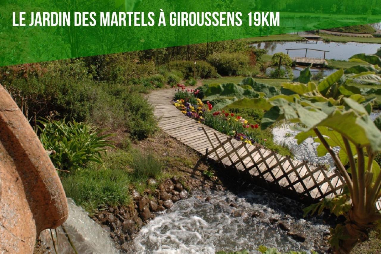 Brens  Le Cottage Nature Loin De L'Oeil Sauna Gaillac Entre Albi-Toulouse & Les Cottages Du Tarn מראה חיצוני תמונה